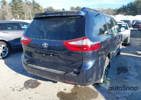 2019 Toyota Sienna Le 7 Passenger from USA, damaged, VIN 5TDJZ3DC9KS211939